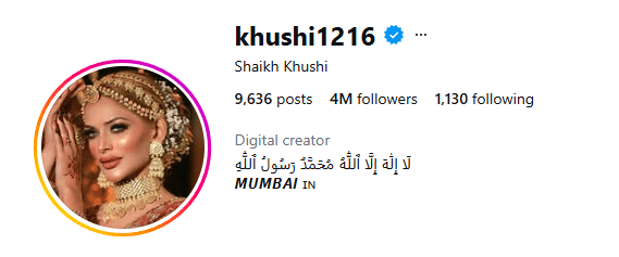 Shaikh khushi Client