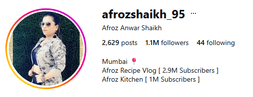 afroz shaikh client