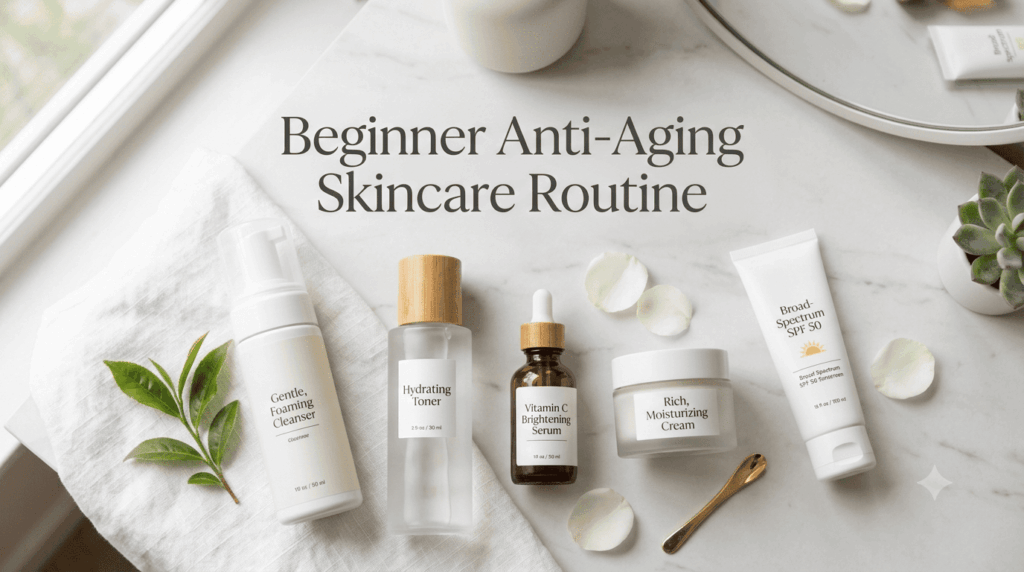 skin routine cream